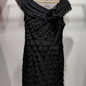 Black London style dress